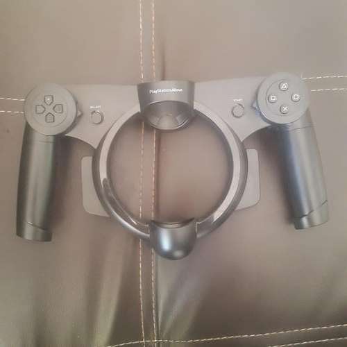 Playstation move steering wheel